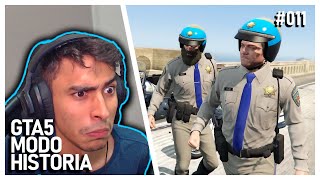 SOMOS POLICIAS INFILTRADOS | GTA 5 MODO HISTORIA #11 #SOYJANZO 🦊