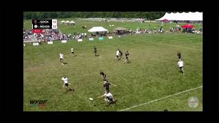 Wucc 2022 : Gaël Ancelin's footblock vs Dylan Freechild. 1/4 open Mooncatchers vs Seattle Sockeye