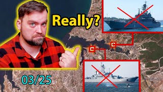 Update from Ukraine | Ukraine Targeted two Big Landing Ships in Sevastopol | Truth or not?