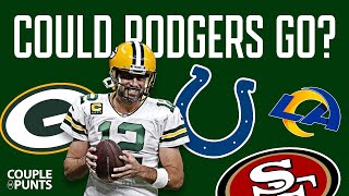 Aaron Rodgers trade talk and potential landing spots! | Couple Of Punts Podcast
