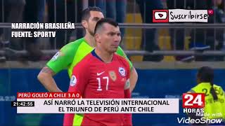 Asi narro el mundo la goleada de Peru a Chile