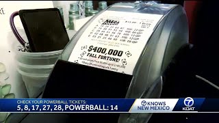 Second $1 million Powerball ticket sold in New Mexico