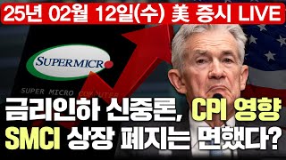 [LIVE] 파월 “금리인하 서두를 필요 없다” | 1월 소비자물가지수(CPI) 발표 | 모건스탠리 “테슬라, 美 제조업 혁신의 핵심이 될 것” | Oh My Godㅣ02/12