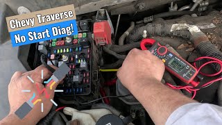 2011 Chevy Traverse - No Start Diag & Repair!
