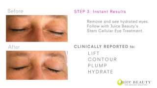 How To Apple Juice Beauty's Stem Cellular Instant Eye Lift