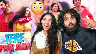 🇮🇳 WHAT? 🤣 REACTING TO TERE PYAAR MEIN| Ranbir, Shraddha | Pritam | Arijit Singh, Nikhita | Amitabh