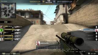 CS:GO da smurf hesapta efsane clutch