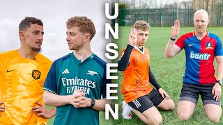 Scoring 1 AMAZING Goal With Every Body Part | UNSEEN FOOTAGE