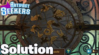 Artifact Seekers - Mini Game Puzzle 96 Build symbols - Solution