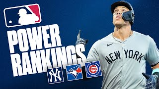 Latest MLB power rankings: Yankees claim No. 1 spot over Phillies, Blue Jays crack Top 20 | CBS Spor