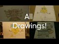 All of my DK country returns drawings! (compilation)