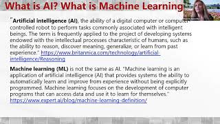 Artificial Intelligence  AI in Libraries Training for Innovation Webinar