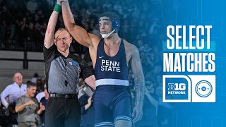 Select Matches: Nebraska at Penn State | Big Ten Wrestling | Feb. 18, 2024