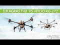 DJI Agras T40 vs Hylio AG-272 Comparison | Agri Spray Drones