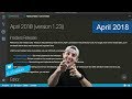 Visual Studio Code Release Highlights - April 2018