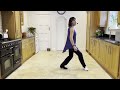 Fixation Line Dance Demo & Practice with Music & Instruction