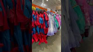 Halloween costumes at Costco, August 2024.