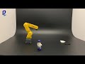 devlinks robotics and automationによるfanuc m 1iaロボットによる自動トイフィギュア組み立て