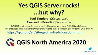 Yes QGIS Server rocks! ...but why?