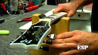 ESP Guitars: Tech Corner -- Restringing an ESP/LTD Guitar