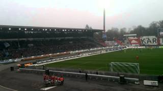 Karlsruher SC gegen Erzgebirge Aue 23.11.2014