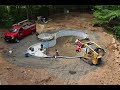 Pool  Patio Installation Time Lapse Video