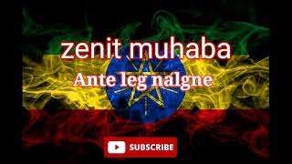 zenit muhaba ዜኒት ሙሀባ አንተ ልጅ ናልኝ