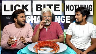 Lick! Bite! or Nothing Challenge! 😂 | Extreme Foods! 🥵