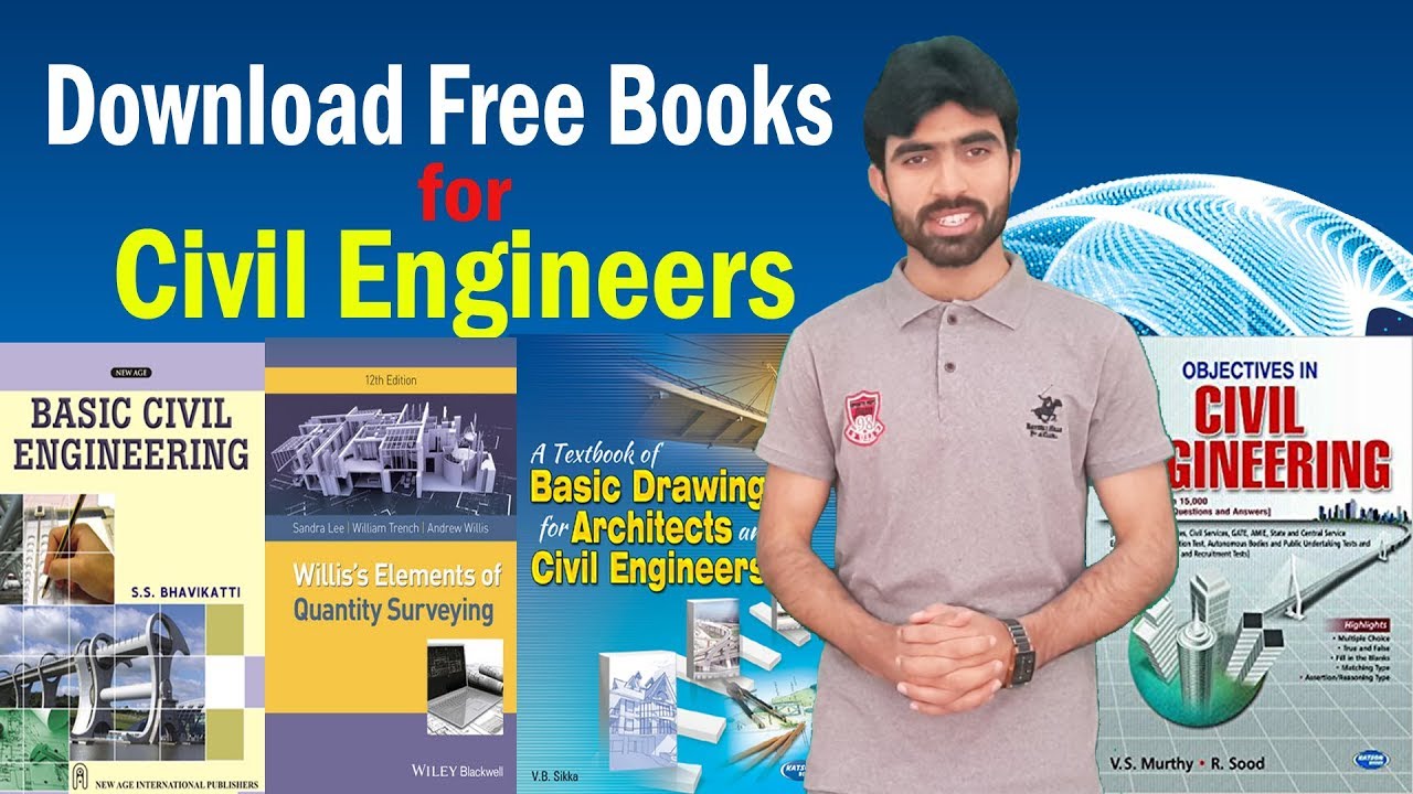 Download Free Books For Civil Engineering - YouTube