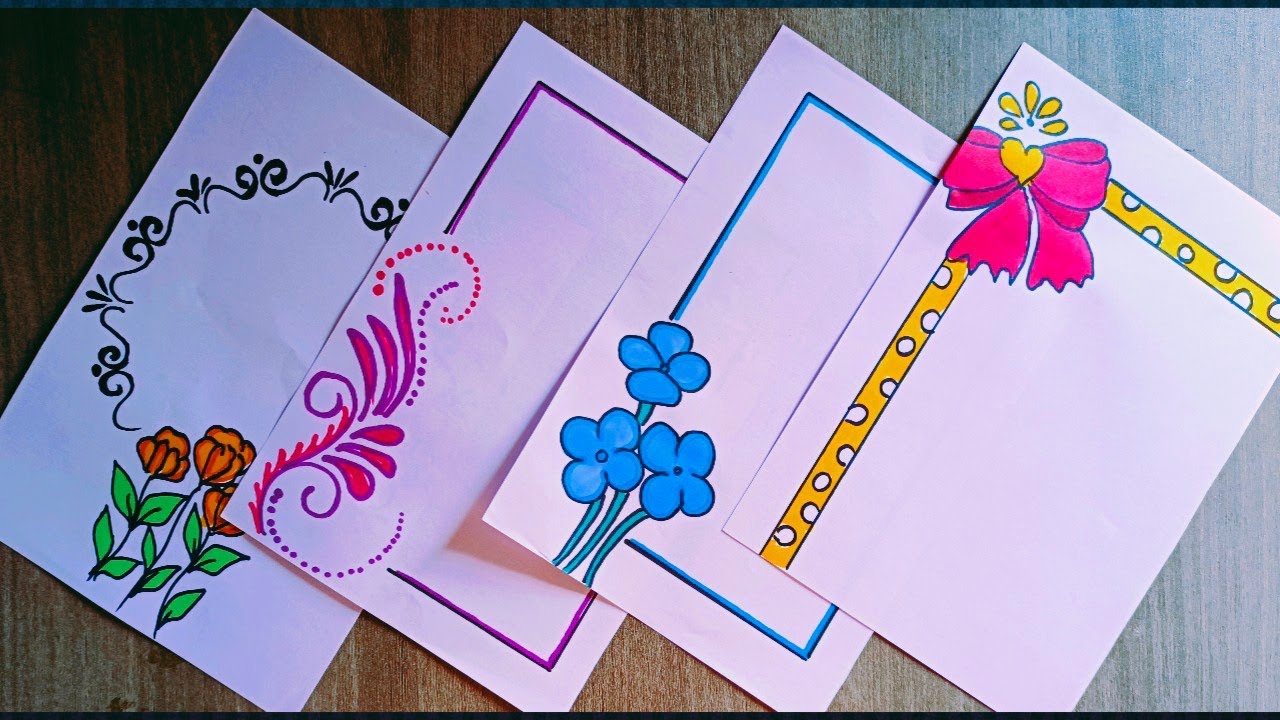 Simple Border Designs Project Work Designs Assignment 47 Off