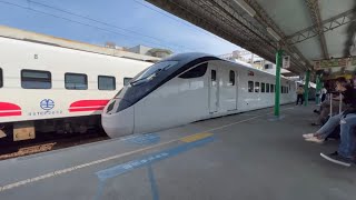 台鐵 彰化車站第三月台 372次 EMU3000新自強號 列車進站