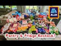 ALDI Grocery Shopping Haul//restocking my fridge & pantry