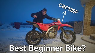 Could the CRF125F be the best bike for starters? (Pro's and Con's)