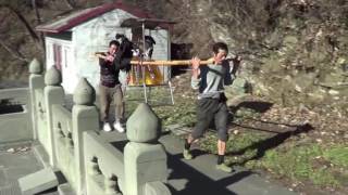 Journey Walking Up Taoist Wudang Mountain in China