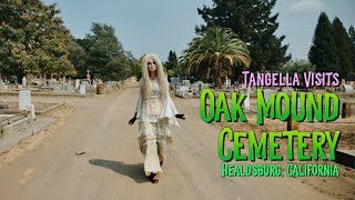 Tangella Visits Oak Mound Cemetery