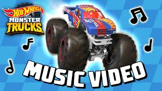 Official MUSIC VIDEO 🎶 | Challenge Accepted 💥 ft. Monster Truck RACE ACE! | Hot Wheels