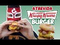 INSOLITO: Hamburguesa con Donas Krispy Kreme⚠️