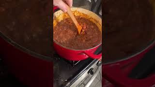 Cast Iron Chili On A Chilly Night