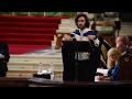 Joe Wicks, The Body Coach, speaks at St Mary's University, Twickenham graduation