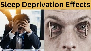 The Effects of Sleep Deprivation on Your Body or warning  Signs That You're Not Getting Enough Sleep
