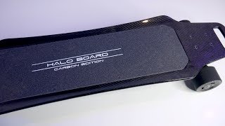 Halo Board Carbon Edition Electric Skateboard Review: Boosted Alternative?