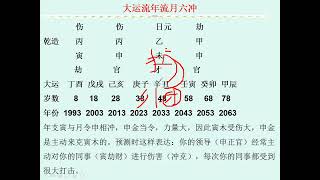 大运流年流月六冲 八字实战课程 第（25）课