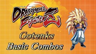 DBFZ ➤ ゴテンクス 基本コンボ Gotenks Combos ドラゴンボールファイターズ