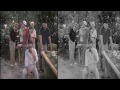 Gilligan's Island: Black & White & Color Comparison