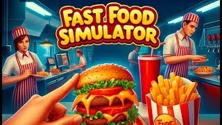 🔴FASTFOOD SIMULATOR AVEC TOUTE LA TEAM !!!!