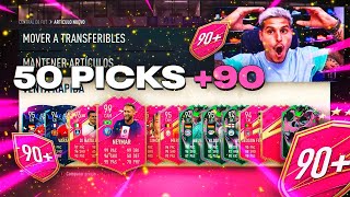 ABRO 50 PLAYER PICKS DE FUTTIES, TOTS O METAMORFO +90 ASEGURADO!! | FIFA 23