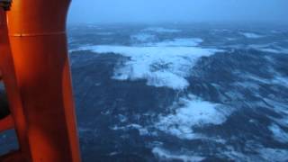 Storm på Statfjord