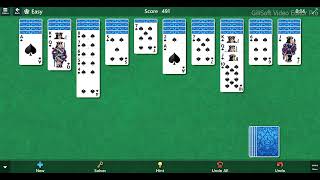 Complete level 2 of spider Microsoft Solitaire ( spider ) on APK GAMERS OFFICAL