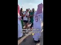 Árabes bailando payaso de rodeo con los mexicanos.🤩🇲🇽 qatar2022 mexico qatar2022