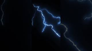 The sound of a thunderstorm and lightning strikes. Thunderclaps #shorts